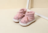GT-CECD New Autumn/Winter Baby Boots Warm Plush Rubber Sole Toddler Kids Sneakers  Infant Shoes Fashion Little Boys Girls Boots