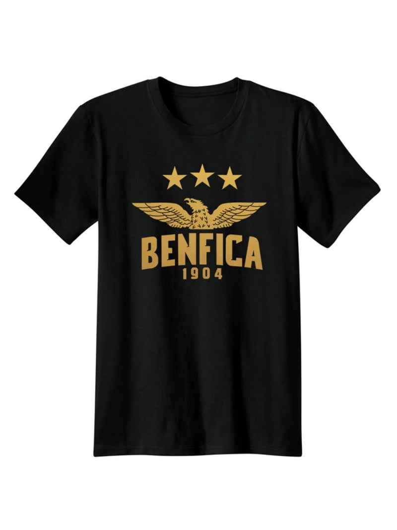 Men Tees Tops Casual Apparel Benfica Portugal T-Shirts Fashion BLACK RED T Shirts men new summer short sleeve drop shipping
