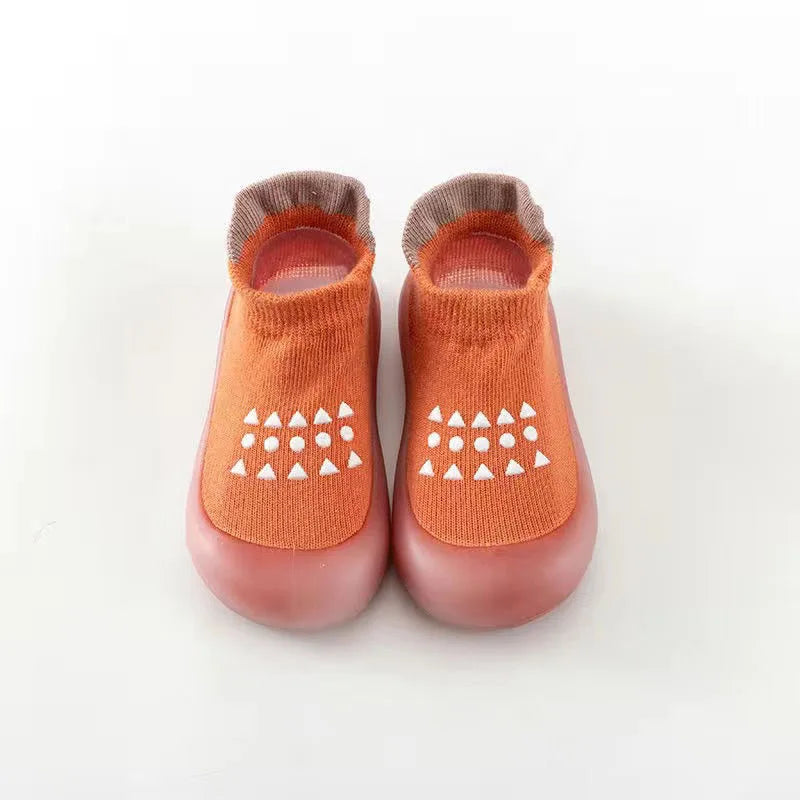 Summer New Combed Cotton Anti slip and Breathable Children's Soft Sole Shoes Baby Walking Shoes Mesh Faced Baby Floor Socks