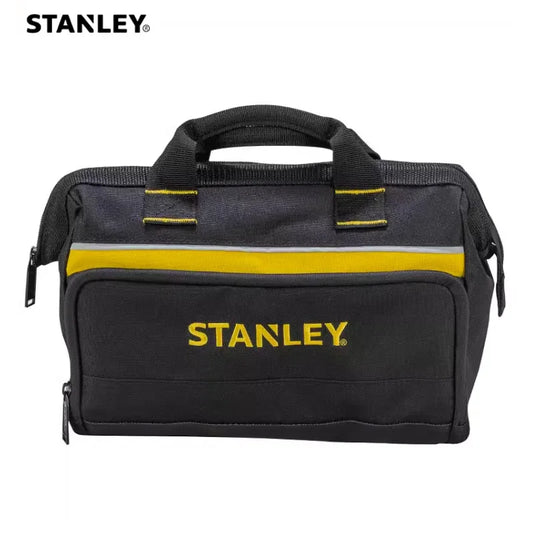 Stanley-Electrician's Tool Bags, Portable Lightweight Tool Storage Bag, Reinforced Base, 8 Pockets, 12 Inches, 1-93-330, 600 Denier, Plumbers