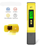 Medidor de pH y temperatura digital TDS de 2 piezas, 0,01 pH, alta precisión, 0-9990 ppm, TEMP y PPM.