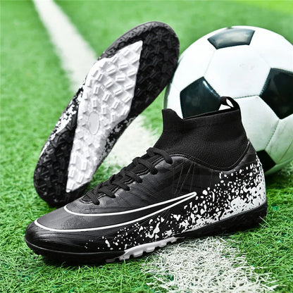 Mens Original Football Boots Turf TF/FG Professional Soccer Cleats 2024 New Futsal Hall Football Boot Children Soccer Shoes Kids