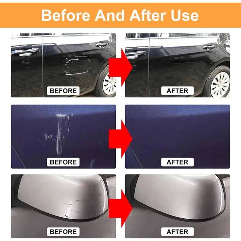 Car Scratch Remover Car Polishing Paste With Sponge Car Body Paint Care Remove Scratch Repair Broken Paint Smooth Car Body