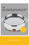 Automatic Electric Egg Steamer Multifunctional Electric Egg Boiler Double-Layer Egg Cooker Mini Kitchen Breakfast Machine