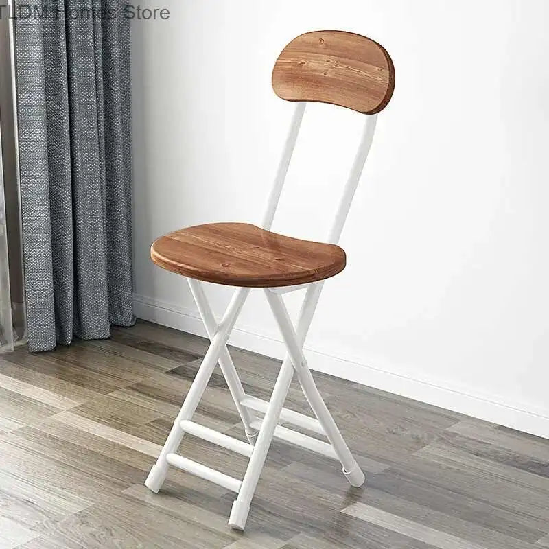 Custom Nordic Dining Chairs Modern Aesthetic Fold Ergonomic Chair Kitchen Trendy Outdoor Chaises Salle Manger Home Furniture