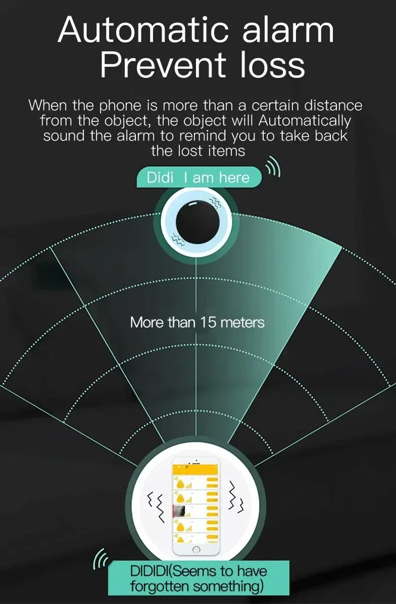 Xiaomi Mini GPS Tracker Bluetooth 5.0 Anti-Lost Device Pet Kids Bag Wallet Tracking IOS Android Smart Finder Locator New 2025