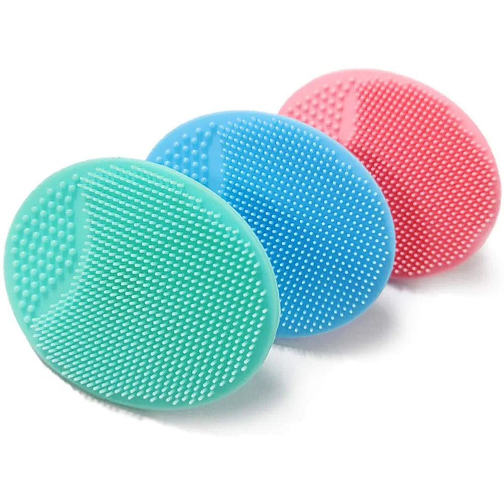 Baby Silicone Bath Brush Cradle Cap Scrubbers Exfoliating and Massaging Brush Scalp Care Scrubber for Hair Care And Body Care