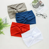 Hair Accessories Twisted Extra Large Thick Wide Headbands Turban Workout Headband Head Wraps for Women