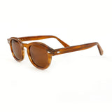 Polarized Sunglasses for Men and Women, UV400 Johnny Depp Lemtosh Style, Retro Acetate Frame, Eyeglasses Eyewear for Men