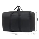 Super Large Capacity Travel Duffel Bag Foldable Luggage Travel Bag Waterproof Polyester Organizer Cloth Quilt Storage Bag