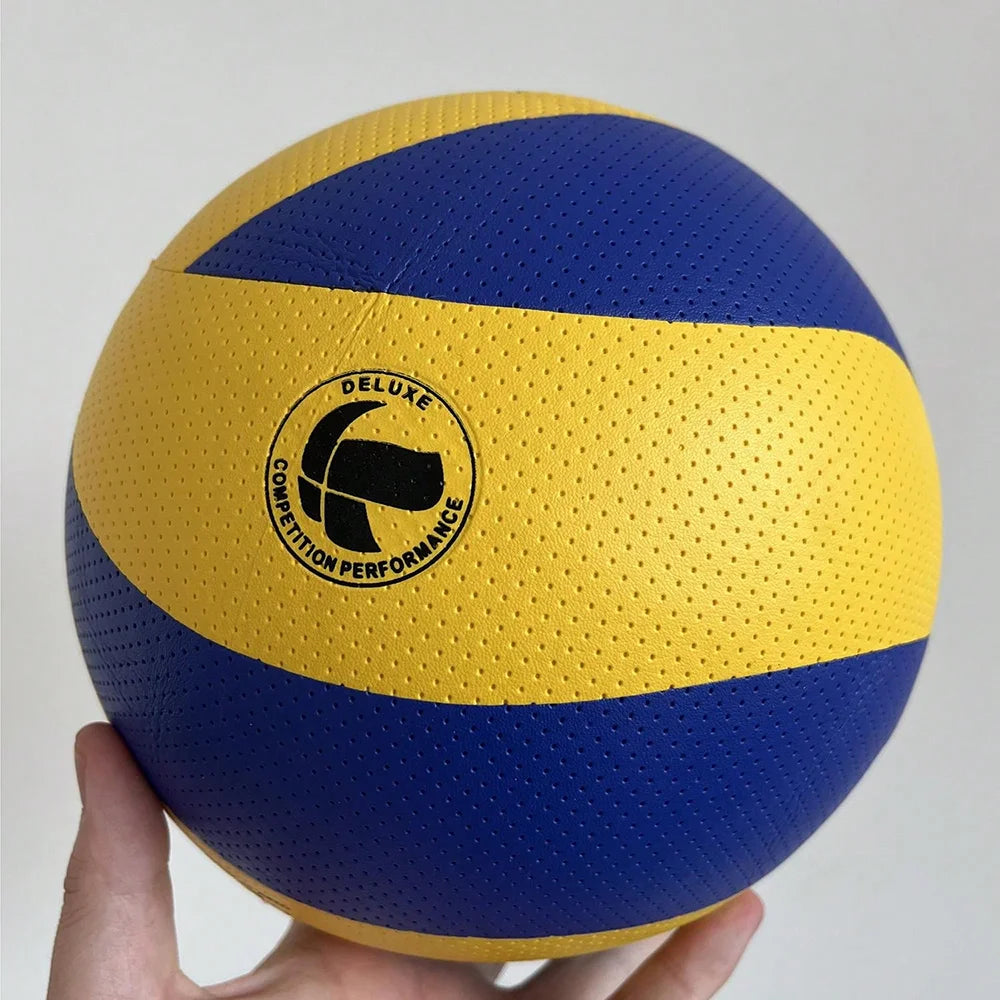 Indoor Outdoor Volleyball New High Quality Leather PU/PVC Soft Beach Volleyball Hard Volleyball V300W/V200W/MVA300/MVA200 Ball