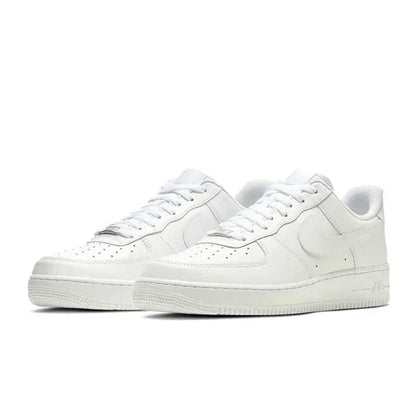 NIke Air Force 1 07 Bits For Men And Women, Embarkation , Classics, All White, Casual Sneakers, Af 1 Sports Zelongmulti Role Boa