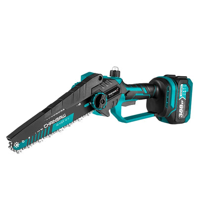 YOFIDRA Brushless 8 inch Electric Pruning Saw Cordless Chainsaw Rechargeable Woodworking Saw Power Tool For Makita 18V Battery