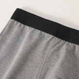 6Pcs Men Panties Cotton Underwear Soft Breathable Boxer Underwear Trendy Simple Hot-Selling Men's Boxer Underwear Fashion Pop