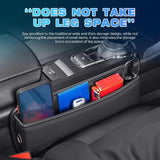 Leather Car Seat Gap Organizer Multifunctional Vehicle Storage Box Creative Interior Decoration Carriage Gap Placement Box