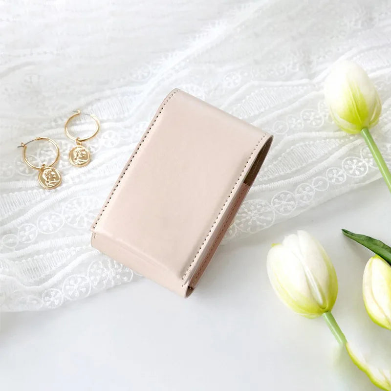 Purse Makeup Bag Japanese Lipstick Organizer Makeup Case Pu Portable Lipstick Holder For Driving Travel Work