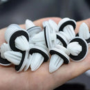50Pcs Auto Bumper Mudguard Automotive Fastener Clip Car General Accessories Car Interior Door Panel Card Trim Fastener Clips