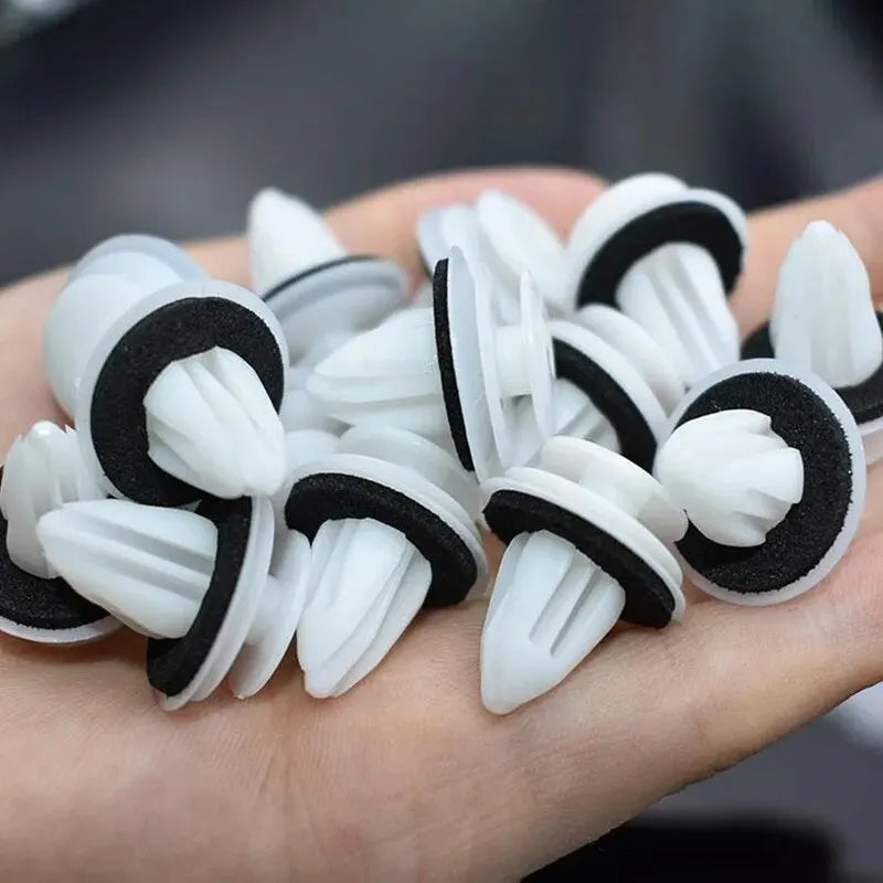 50Pcs Auto Bumper Mudguard Automotive Fastener Clip Car General Accessories Car Interior Door Panel Card Trim Fastener Clips