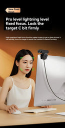 Xiaomi 4K HD Mini Webcam Portable 1080P Webcam With Microphone Light Laptop Desktop Computer For Live Video Call Conference