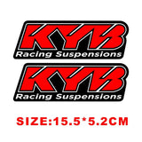 Reflective Motocross Motorcycle Sticker Fork Kyb Wp Suspension Showa Decals For Yamaha Honda Suzuki Ktm Kawasaki Benelli