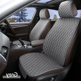 Universal Flax Car Seat Cover Front Rear Cushion Comfortable Breathable Protector Mat Four Season Pad Auto Interior Accessories