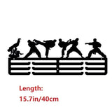 Rack de exibição de medalha de corrida de maratona, cabide de suporte, organizador para parede, esportes de corrida