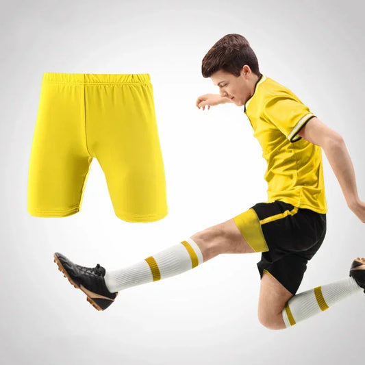 Summer Children Boy Capri Running Tights Pants Kids Basketball Football Soccer Fitness Exercise Sport Cropped Leggings Shorts 40