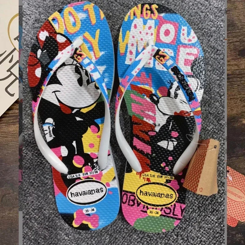 Women's flip flops Havaianas outdoor anti slip beach slippers