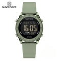 NAVIFORCE NF7108 Casual Wild Ladies Watch 50m Waterproof LCD Digital Display Electronic Silicon Strap Female Clock