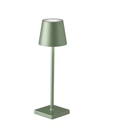 Table Lamp LED Touch Sensor Desktop Night Light Rechargeable Wireless Reading Lamp For Hotel Bar Restaurant Bedroom Decor Light