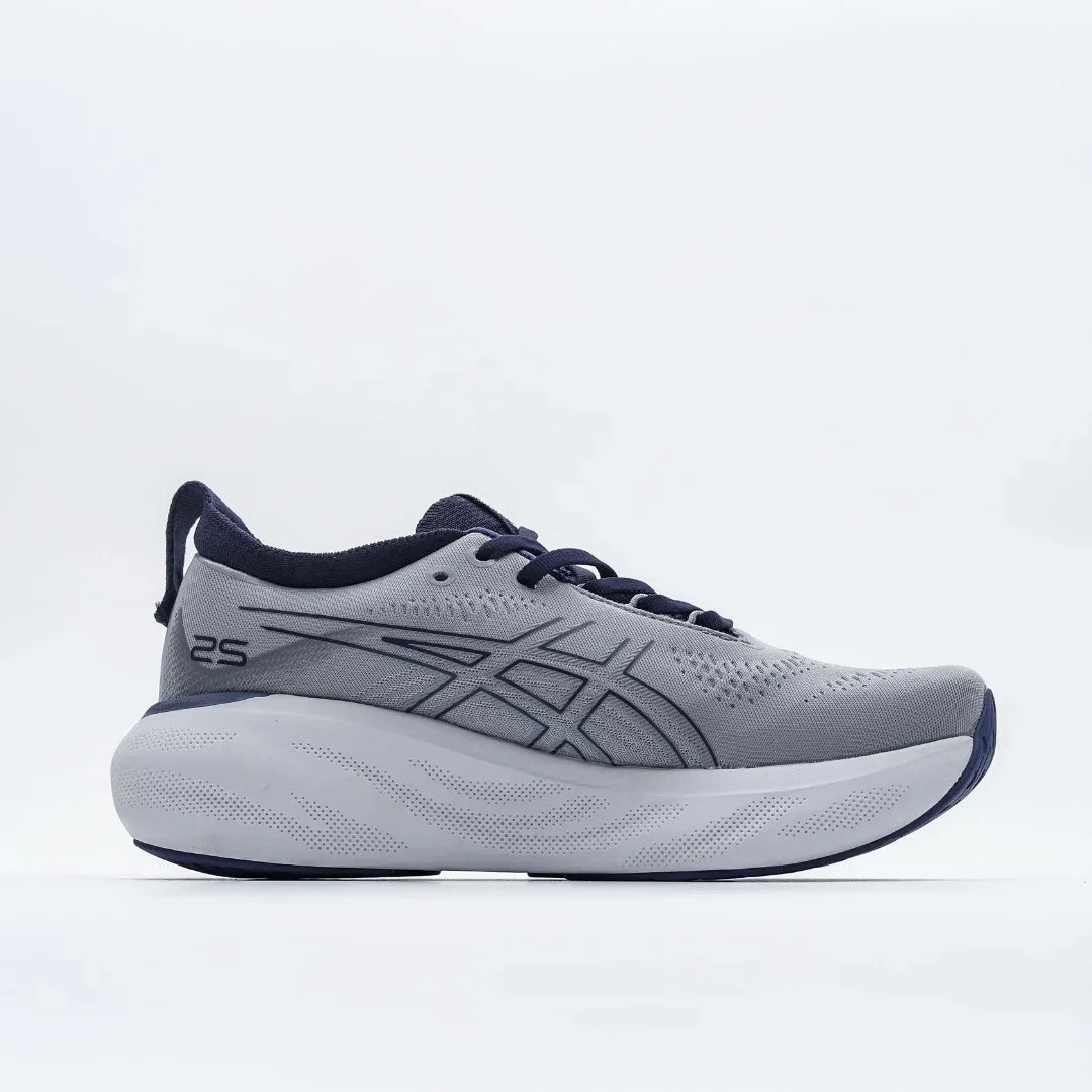 Zapatillas de running Asics Nimbus 25 originales para hombre, amortiguación y estabilidad. Zapatillas deportivas Asics unisex.
