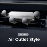 Gravity car phone holder air vent mount cell phone holder in car mobile support for iPhone 13 12 Xiaomi universal GPs stand
