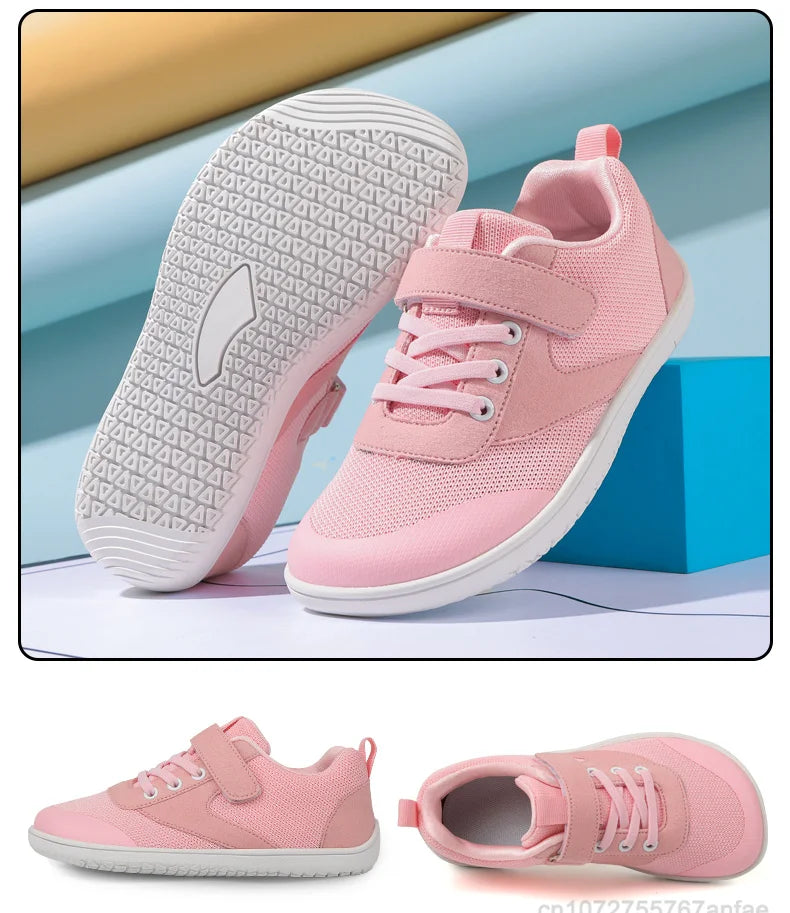New Boys Girls Sneakers Kids Wide Barefoot Shoes  Naturally Splay Shoes Toddler Little Big Kid