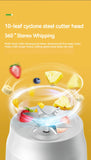 New Portable Automatic Juice Press Fruit Juice Blender USB Rechargeable Wireles Mini Juice Press Kitchen Tools Baby Food Blender