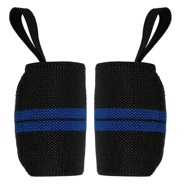 1 Pair Gym Training Wristband Extra Strength Workout Weight Lifting Strap Bandage Fitness 