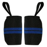 1 Pair Gym Training Wristband Extra Strength Workout Weight Lifting Strap Bandage Fitness 