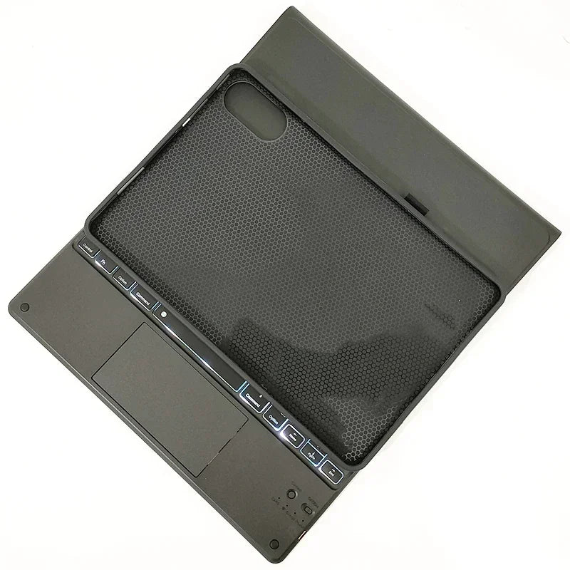 Trackpad Backlit Bluetooth Keyboard Case For Xiaomi Redmi Pad Pro 12.1 Inch Funda Tablet Case Spanish Keyboard Cover Portuguese