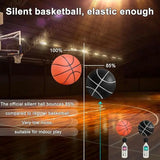 Grooved Silent Basketball Size 7# 6# 5# Men/Women/Children Indoor Dribble Practice Bounce Quiet Soft Airless Foam Ball No Noises