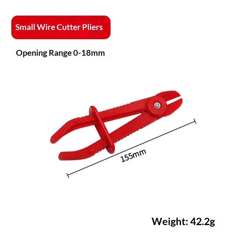 Nylon Hose Clamp Pliers for Car Repair; 1/3 Set Hands Free Brake Fuel Water Line Clamp Tool