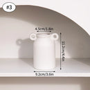 Ceramic Fired Vases,Hydroponic Dried Flower Utensils,Ornaments,Home Living Room Tables,Decorative Vases,Shaped Ceramic Vases