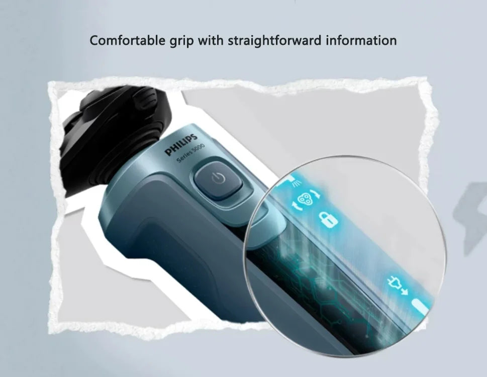 Philips S5366/5466 Electric Shaver With Sideburns Full-body Wash Original Genuine Gift Essentials