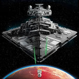 Assemble Home Decoration Imperial Navy Stormtrooper Star Destroyer Galactic Empire Star Cruiser Starfighter Dark Fleetship 75252