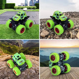 Hot Toys Car Monster Truck Four-wheel Drive Vehicle Stunt Dump Car Inertia Car Toy Dinosaur Pull Back Children Toy Boy Girl Gift