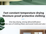 Electric Dehumidifier Moisture Absorbers Air Dryer With 1000ml Water Tank Quiet Air Home Dehumidifier For Bedroom Wardrobe