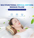 Almohada masajeadora eléctrica para cuello 2024, multifuncional, para la salud del cuello y la relajación.