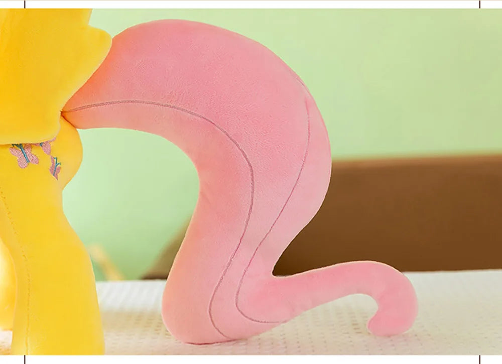 30CM My Little Pony Kawaii Toys Pinkie Pie Fluttershy Twilight Sparkle Soft Stuffed Dolls Ornaments Plushie Gifts For Kids
