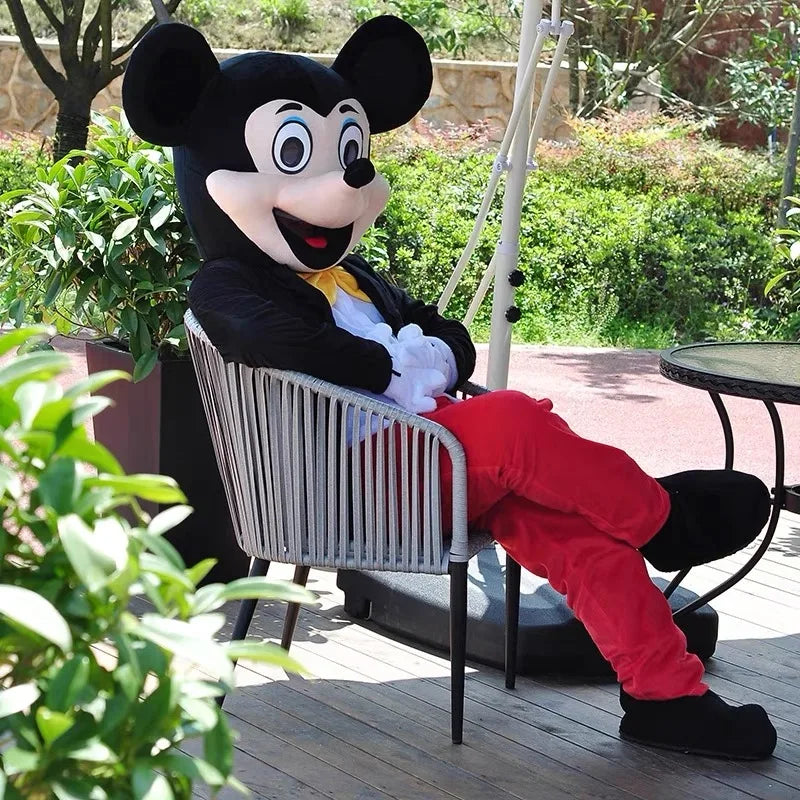 Disney Mickey Minnie Mouse Mascot Costume Cartoon Characters Advertising Event Party Cosplay Dress Suit Animal Carnival Props