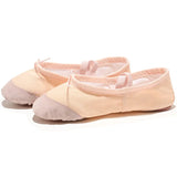 Flat Head Slippers for Kids, Soft Ballet Slippers, Belly Dance Shoes, Yoga, Gym, Black and White, Women and Men