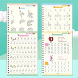 Magical Tracing Workbook Educational Montessori Books for Children Pen Control Training Reusable Calligraphy Copybook for Kids