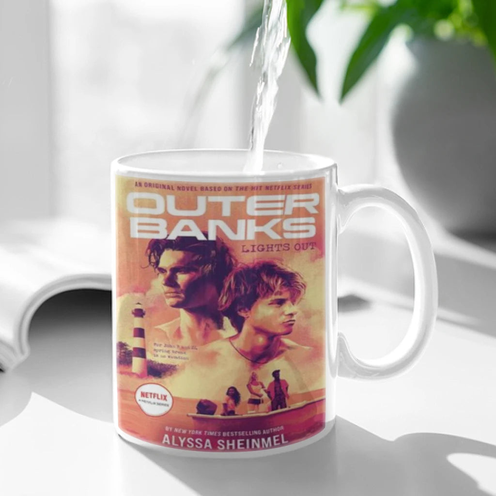 O-Outer Banks Anime Ceramic Mug Cute Coffee Tea Milk Stave Mugs And Cups with Handle Novelty Gifts